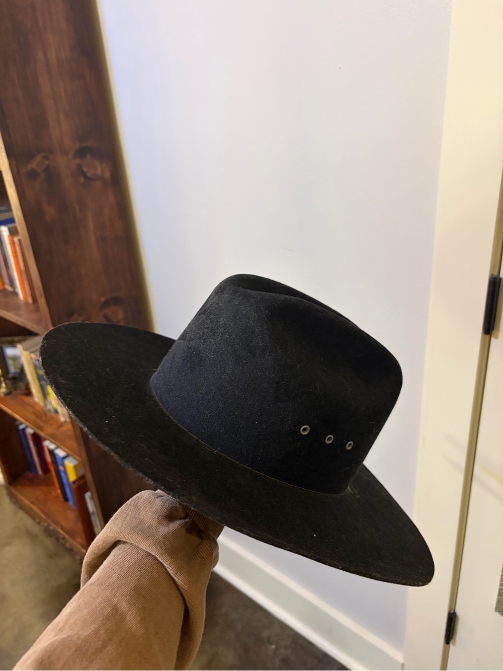 Vintage felt cowboy hat
